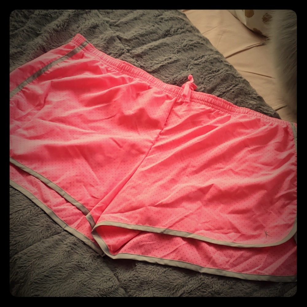 Danskin Neon Pink Swim Shorts